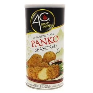 4C Bread Crumbs Panko Seasoned Light & Crispy 227g