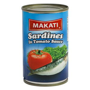 اشتري قم بشراء مكاتى سردين بصلصة الطماطم 155 جم Online at Best Price من الموقع - من لولو هايبر ماركت Filipino في السعودية