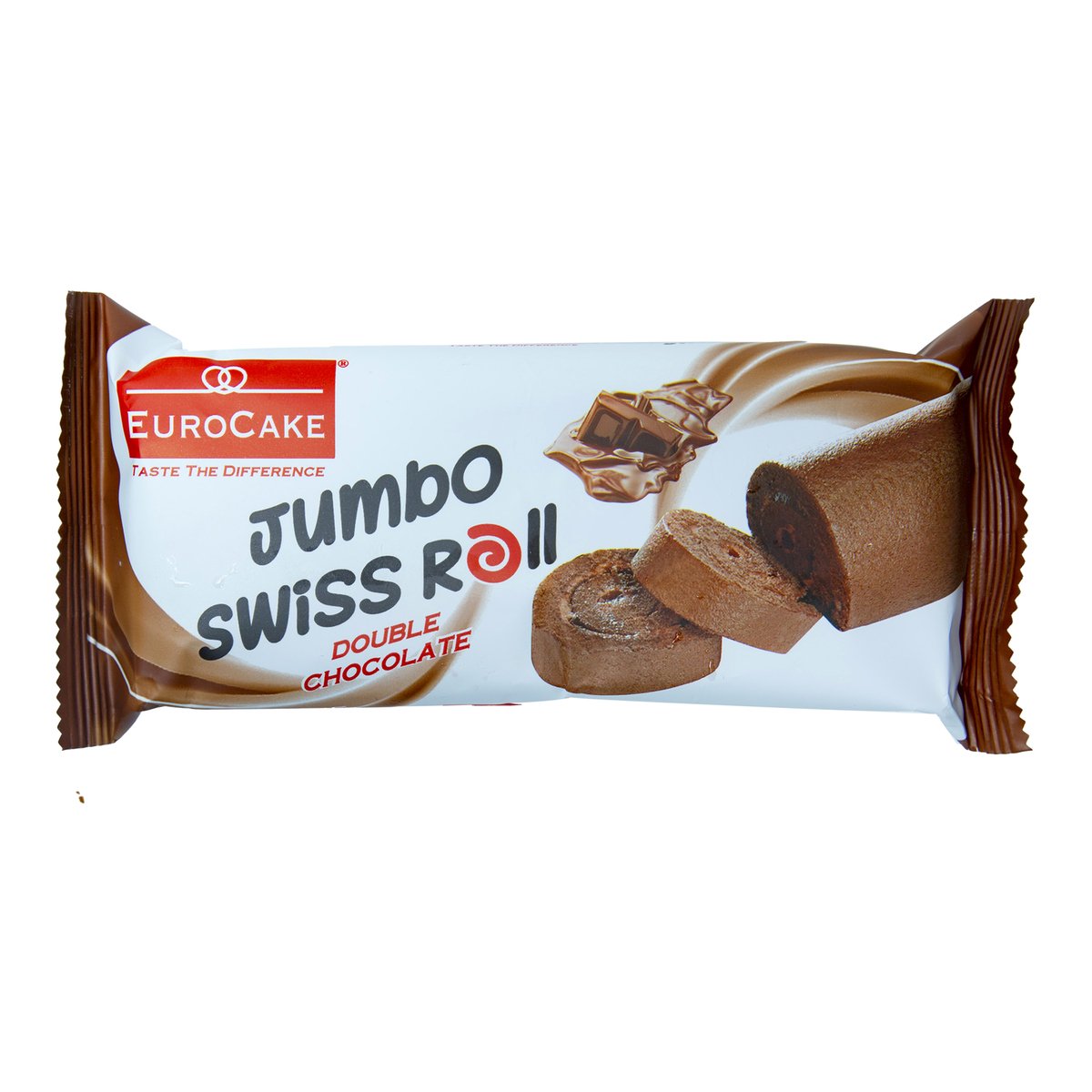 Euro Cake Jumbo Double Chocolate Swiss Roll 50 g