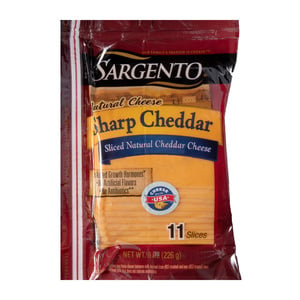 Sargento Natural Sharp Cheddar Cheese 226 g