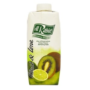 Al Rabie Lime & Kiwi Premium Drink 6 x 185 ml