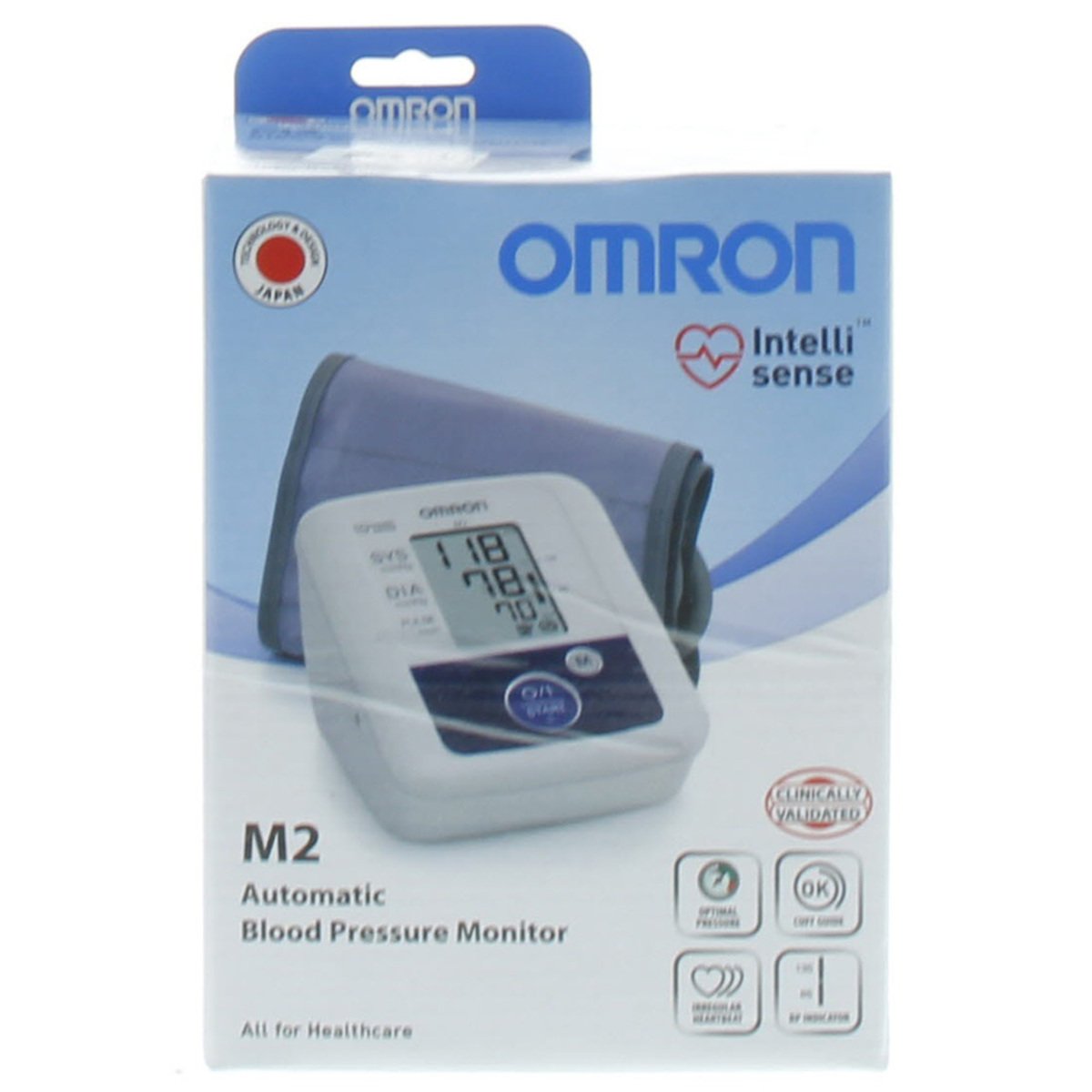 Omron Blood Pressure Monitor M2+Eco Thermometer