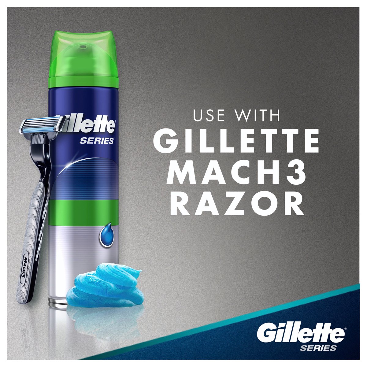 Gillette Series Sensitive Shaving Gel 2 x 200 ml