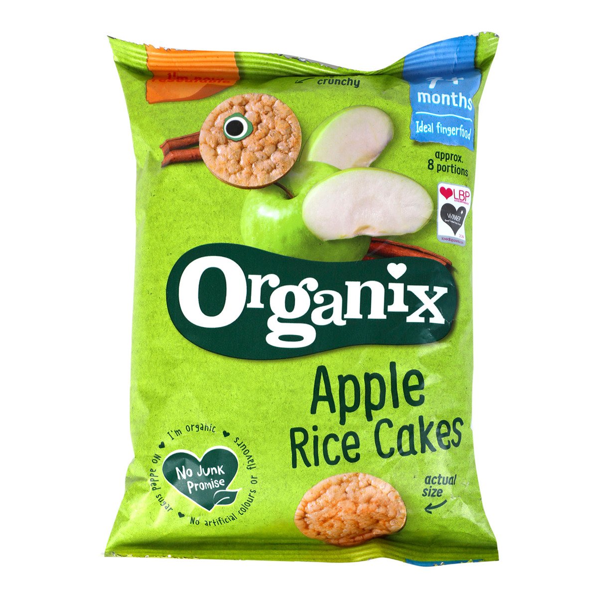 Organix Finger Foods Apple Rice Cake 50 g