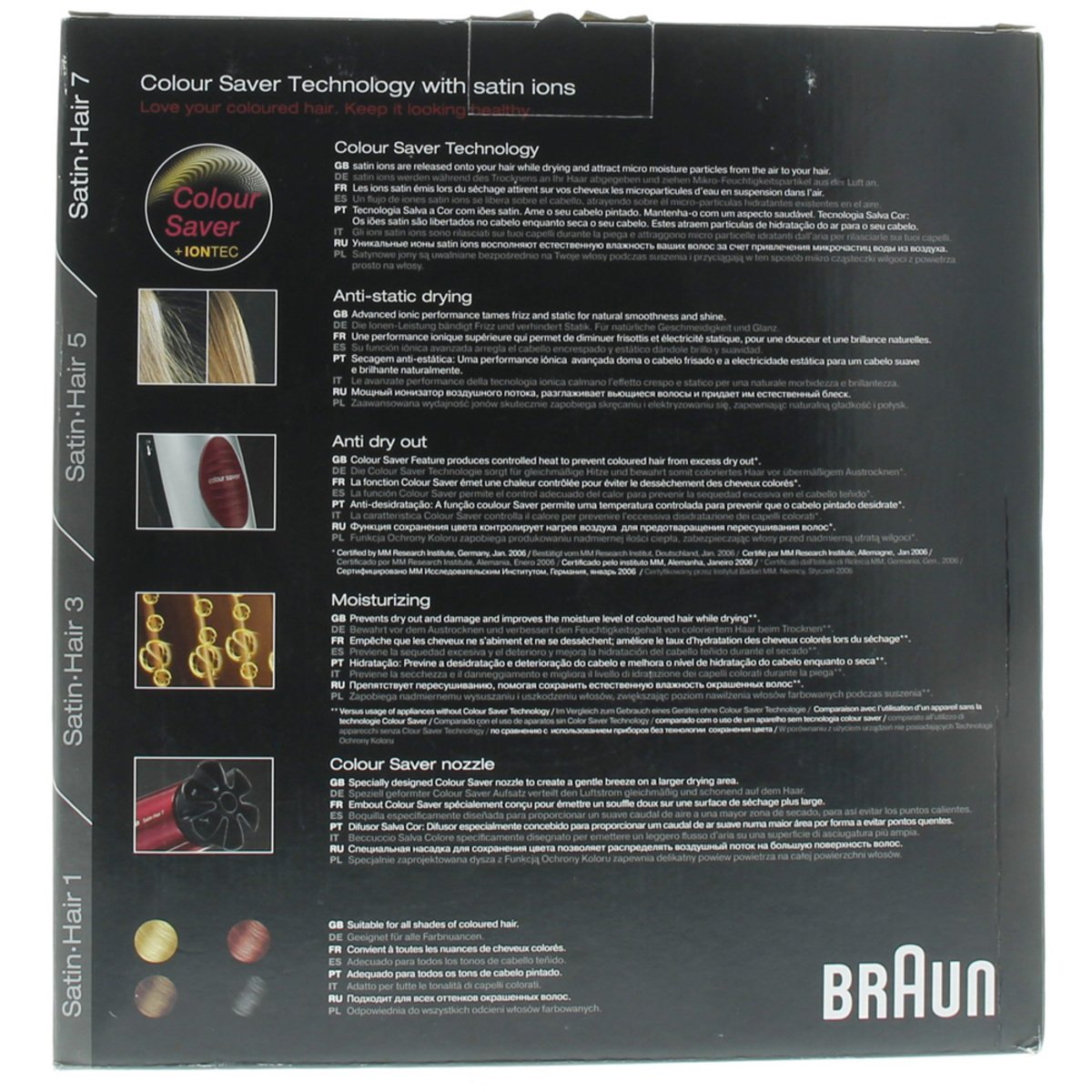 Braun Hair Dryer HD770