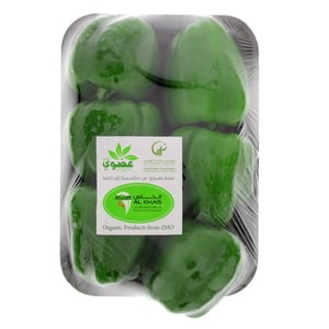 Organic Green Capsicum UAE 500g