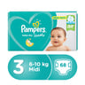 Pampers Active Baby Dry Diapers, Size 3, Midi, 6 -10kg Mega  Pack, 68pcs