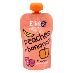 Ella's Kitchen Baby Food Peaches + Bananas 120 g