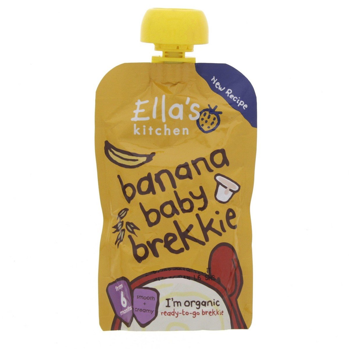 Ella's Kitchen Organic Banana Baby Brekkie 100g