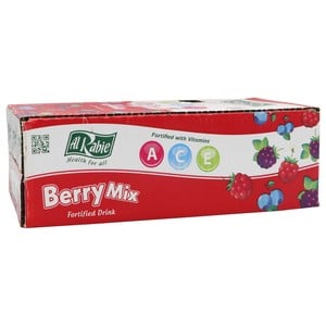 Al Rabie Berry Mix Fortified Drink 24 x 120ml