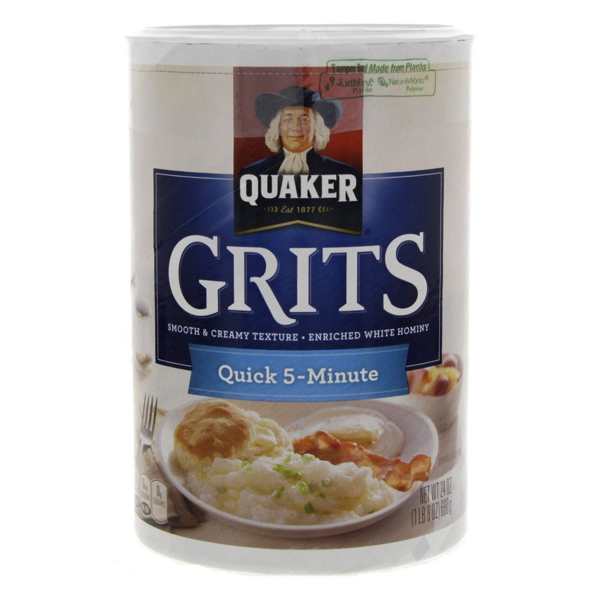 Quaker Quick Grits Smooth & Creamy Oats 680 g