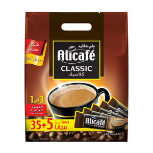 Power Root Alicafe Classic 3 In1 Regular Coffee 40 Sachets 700g