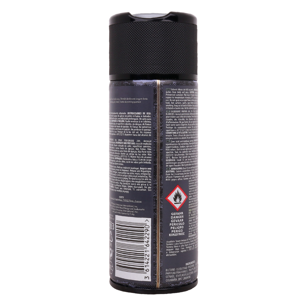 Playboy New York Deodorant Body Spray For Men 150 ml
