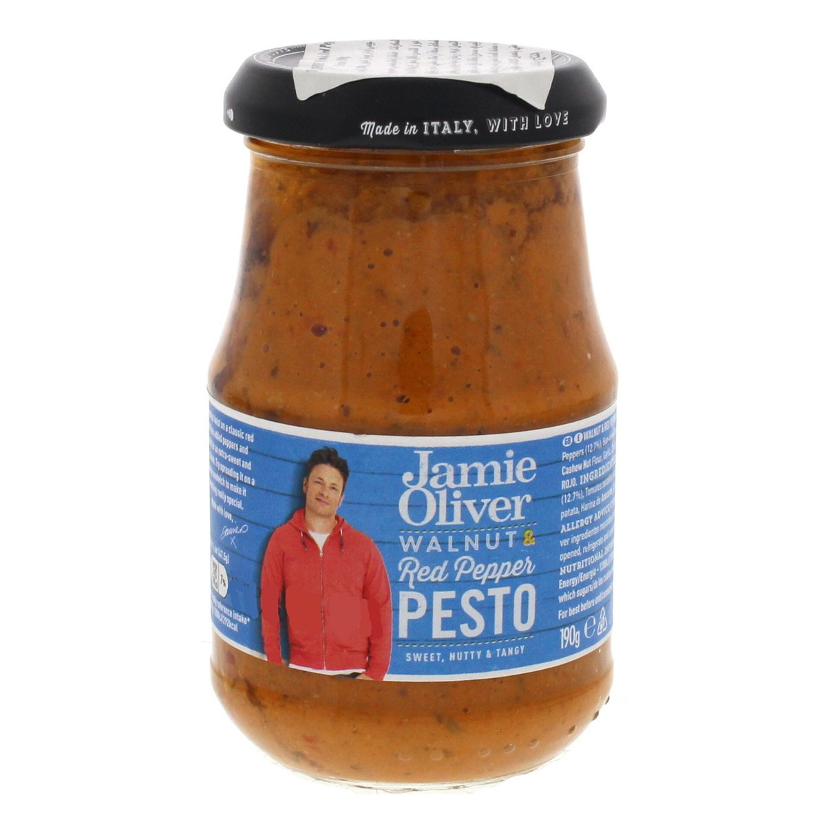 Jamie Oliver Walnut Red Pepper Pesto 190 g