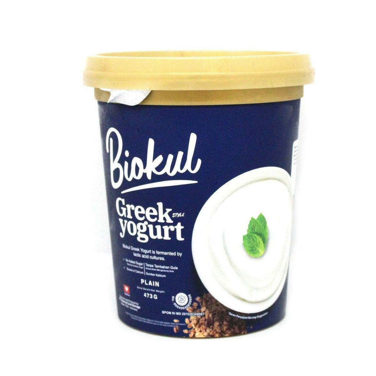 Biokul Greek Yogurt Plain 473g