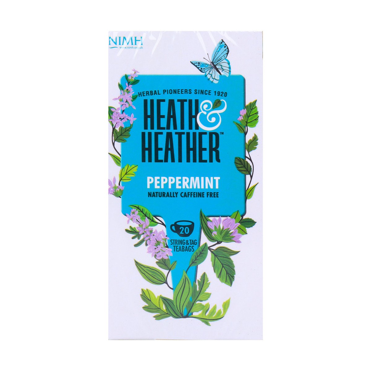Heath & Heather Peppermint Tea 20 pcs