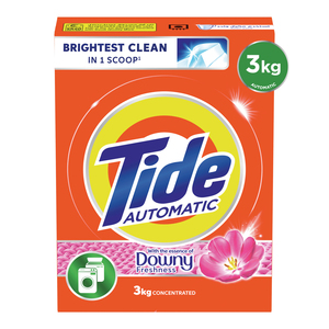 Tide Automatic Powder Laundry Detergent With the Essence of Downy Freshness 3kg