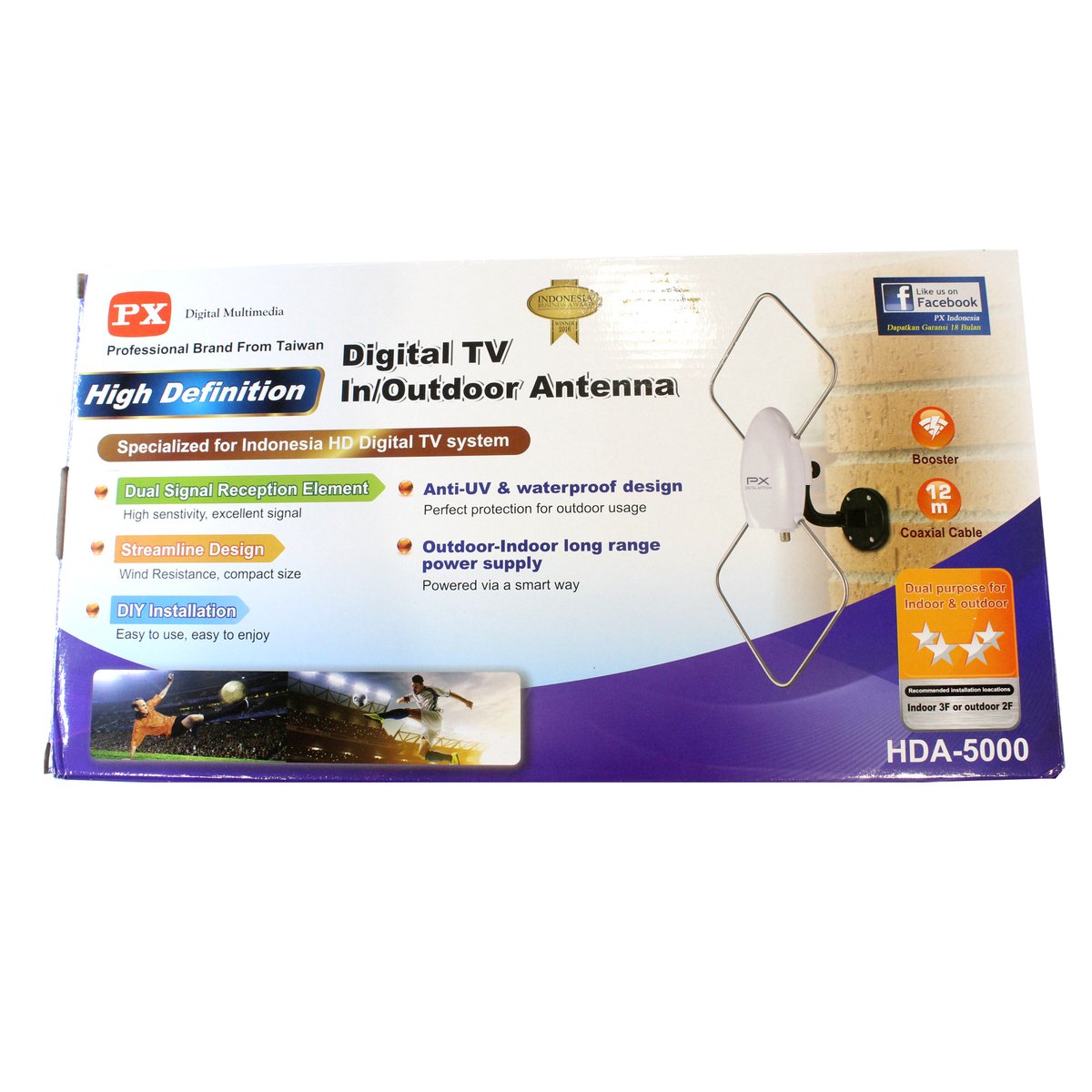 PX Outdoor Digital Ant HDA-5000