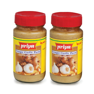 Priya Ginger Garlic Paste 2 x 300g
