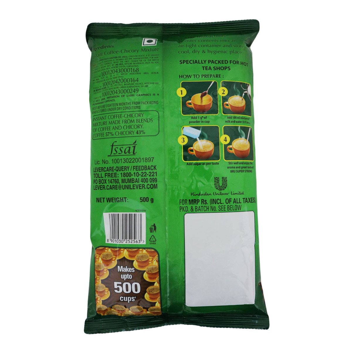 Bru Coffee Powder 500g