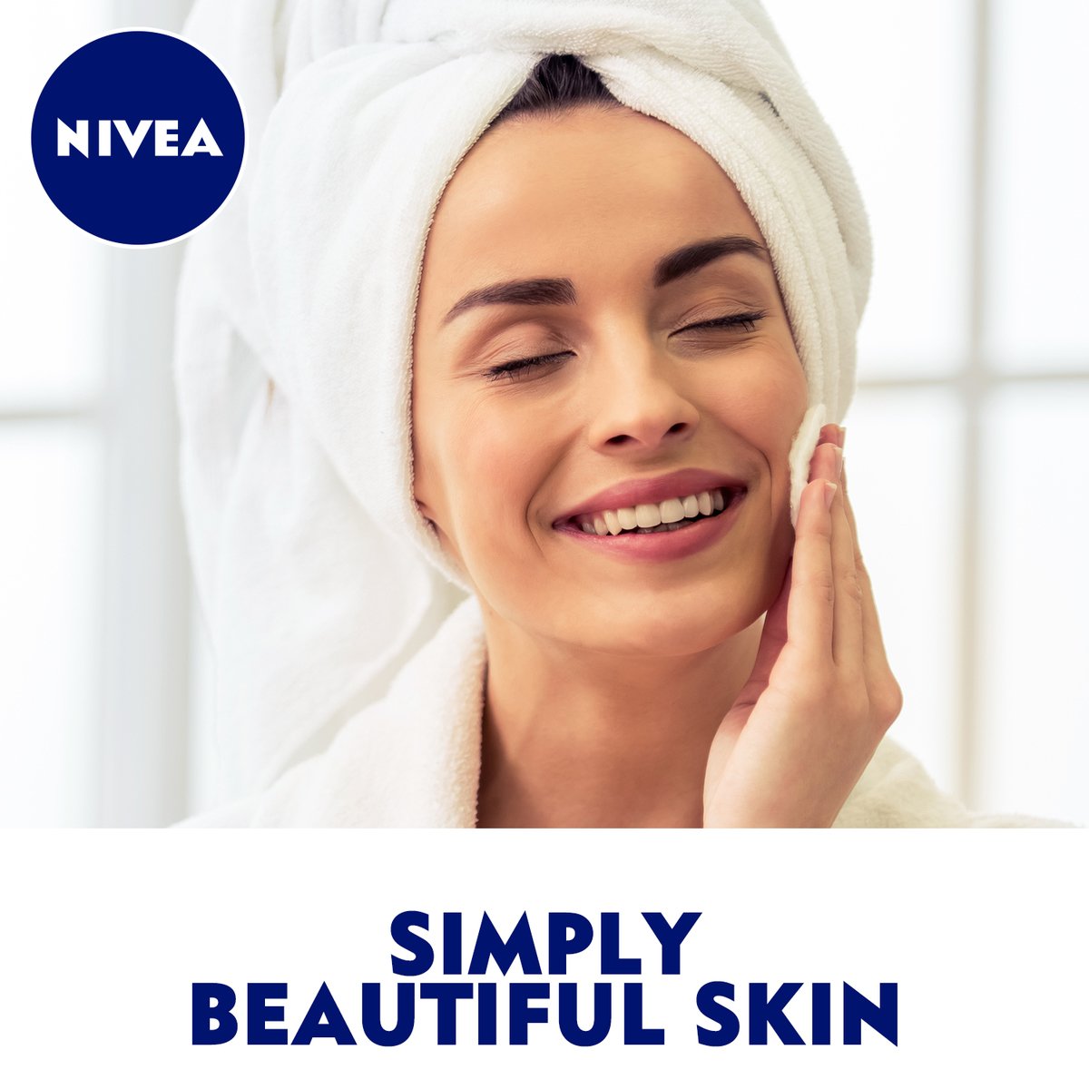 Nivea Face Wipes Pure Cleansing All Skin Types 25 pcs