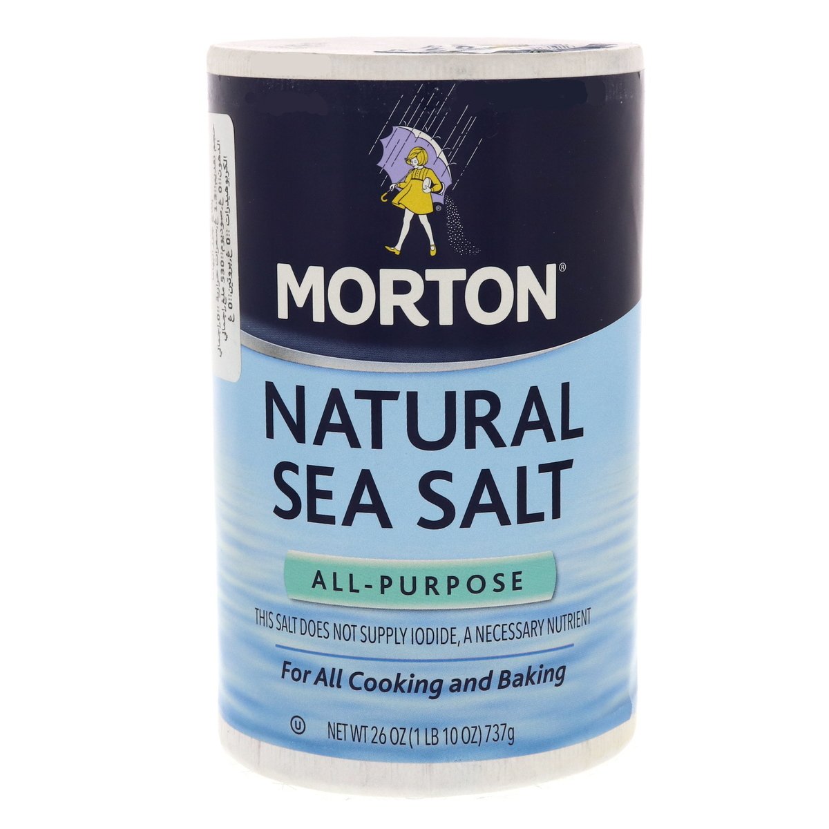 Morton Natural Sea Salt 737 g