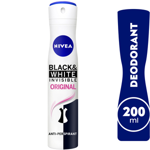 Nivea Invisible For Black & White Deodorant 200 ml