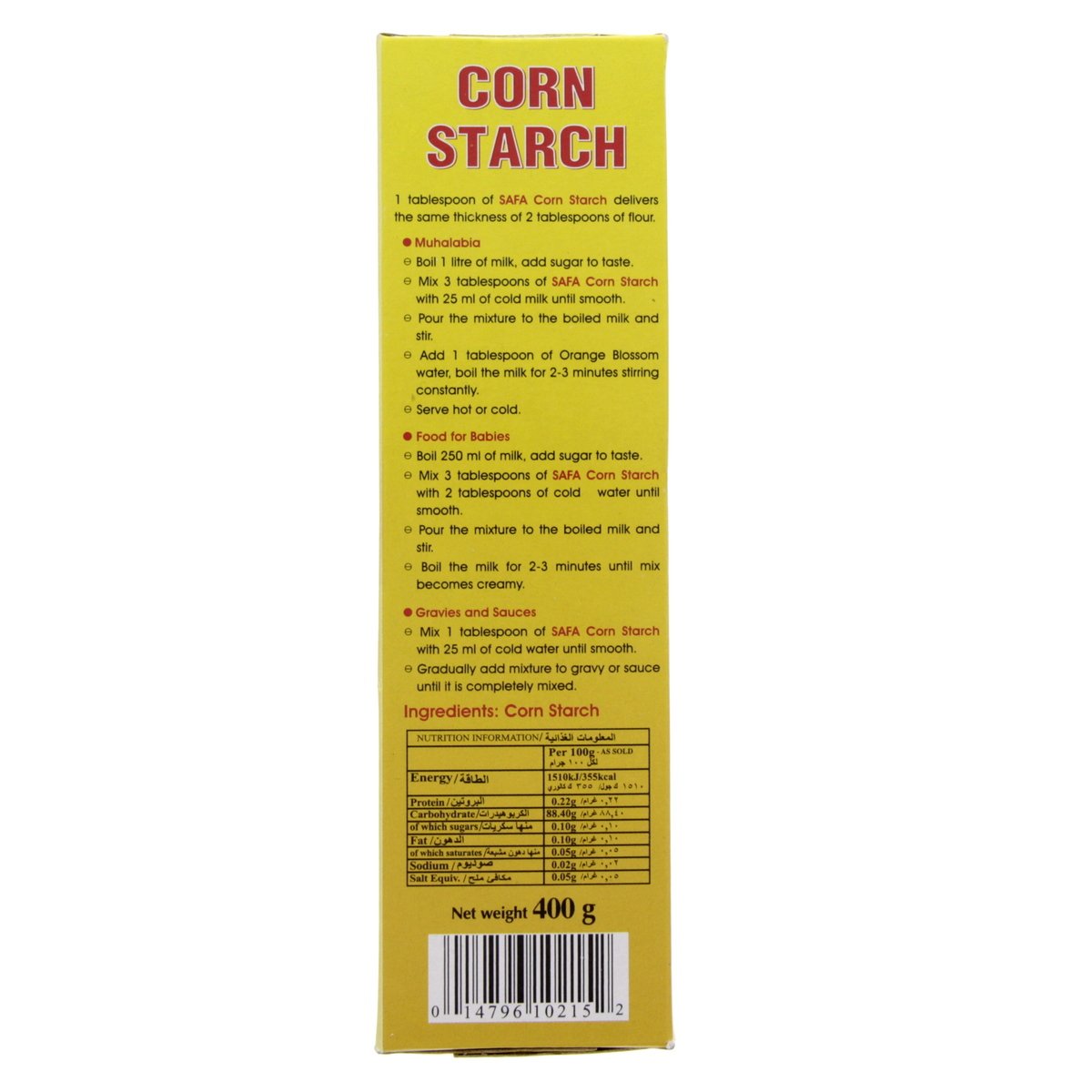 Safa Corn Starch 400 g
