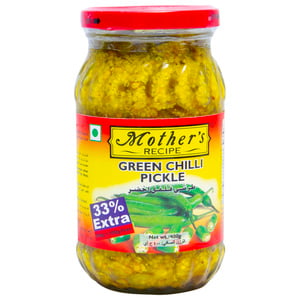 Mothers Recipe Green Chilli Pickle 300 g