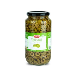 LuLu Spanish Green Olive Sliced 450g