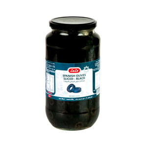LuLu Spanish Black Olives Sliced 450g