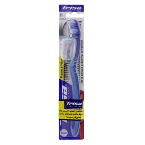 Trisa Flexible Head Hard Toothbrush 1pc Assorted Colours