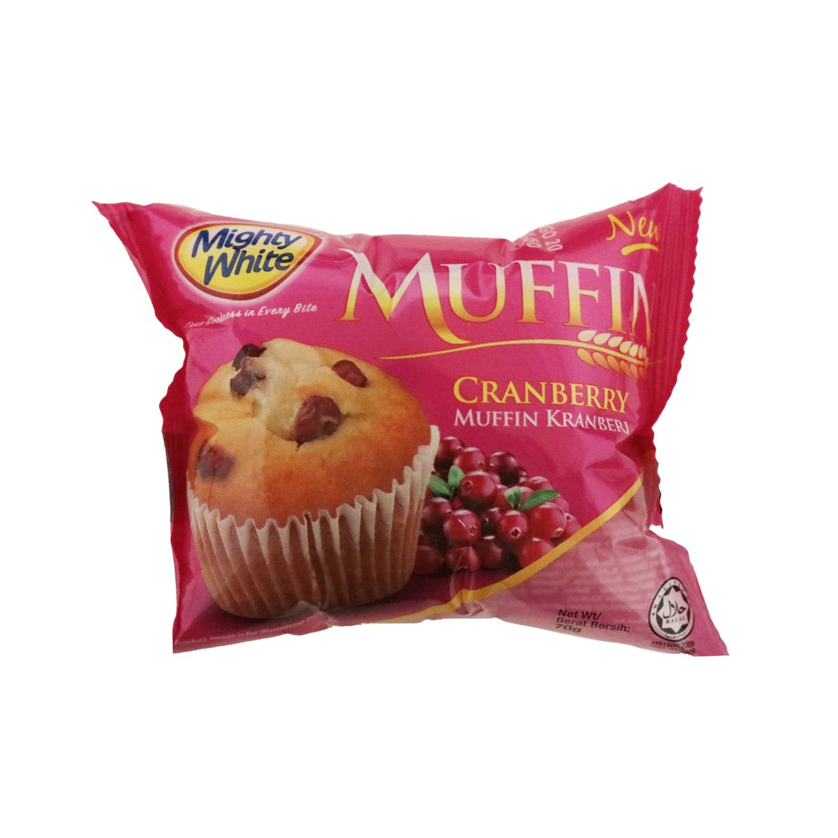 Mighty White Muffin Cadberry 70g