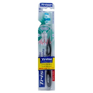 Trisa Profilac Complete Toothbrush Medium Assorted 1pc