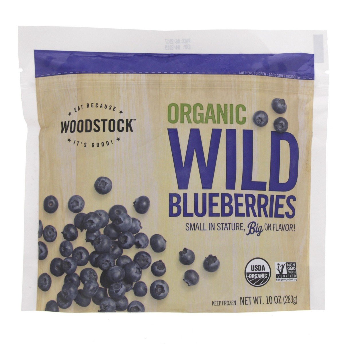 Woodstock Organic Wild Blueberries 283g