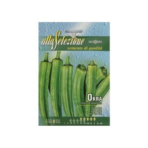 Alta Okra Clemson Spineleess Seeds