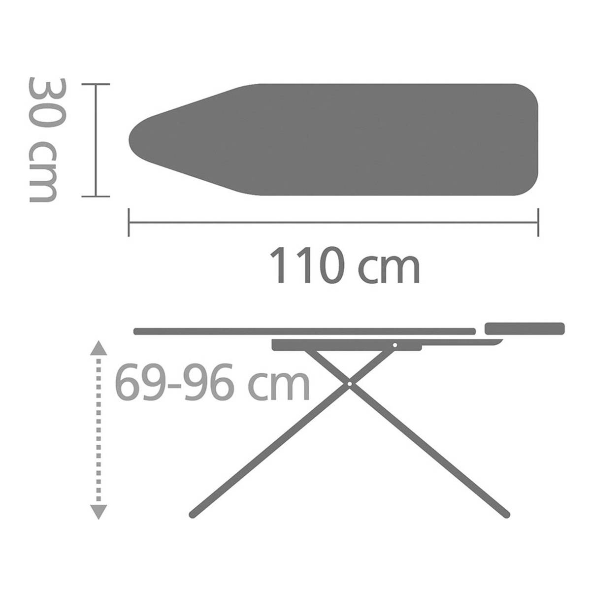 برابانتيا طاولة كي 110 × 30 سم