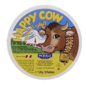 Happy Cow Processed Cheese 120g