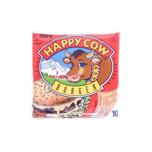 Happy Cow Burger Sliced Cheese 200g
