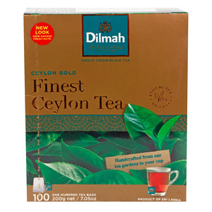 Dilmah Finest Ceylon Tea Bags 100pcs