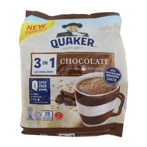 Quaker Chocolate 3in1 15 x 28g