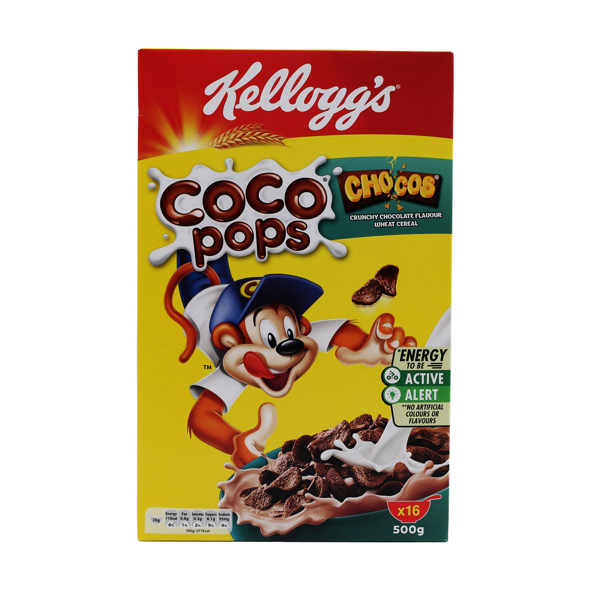 nemen Dakloos video Kellogg's Coco Pops Chocos Value Pack 500g Online at Best Price | Sugar &  chocolate cereals | Lulu Bahrain
