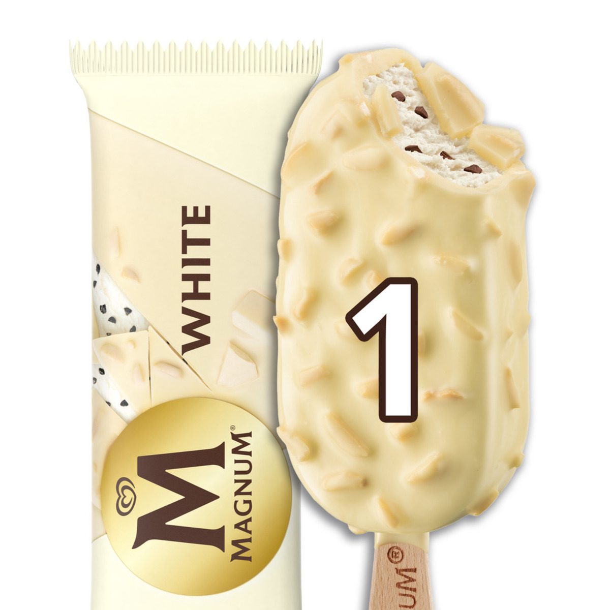 Magnum Ice Cream Stick White 100 ml