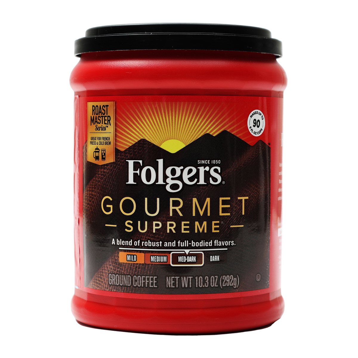 Folgers Gourmet Supreme Ground Coffee 292g