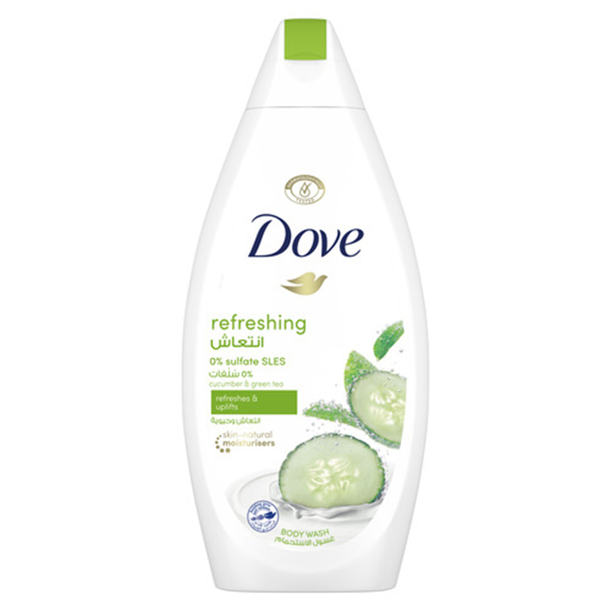 Dove Go Fresh Body Wash Cucumber And Green Tea 500ml