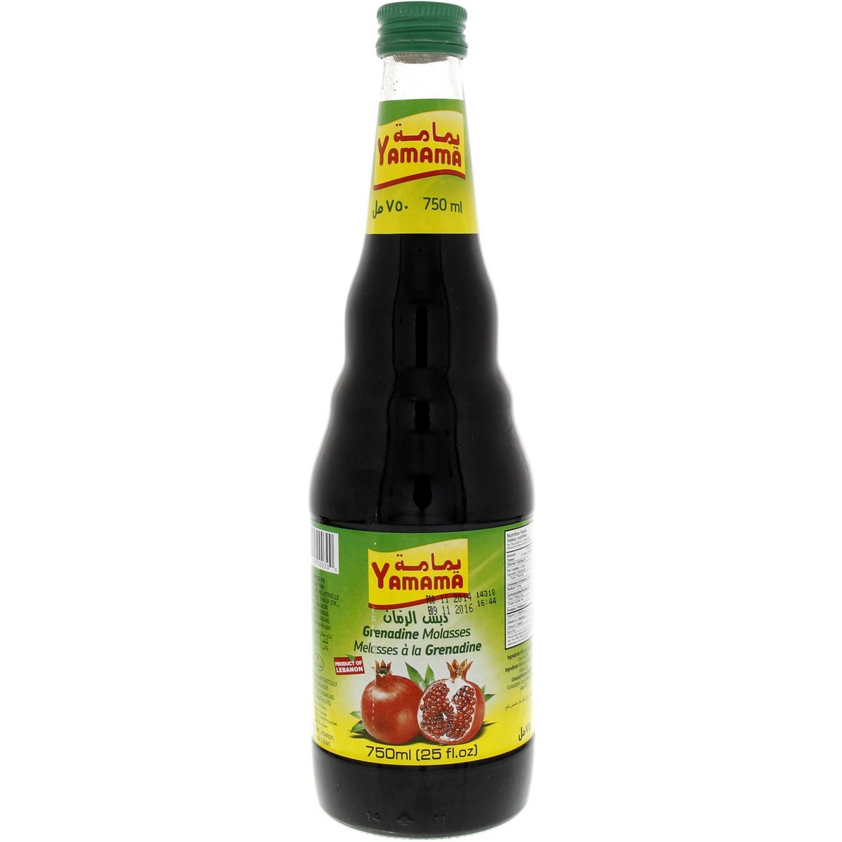 Buy Yamama Grenadine Molasses 750 ml Online at Best Price | Syrups & Frosting | Lulu Egypt in Saudi Arabia