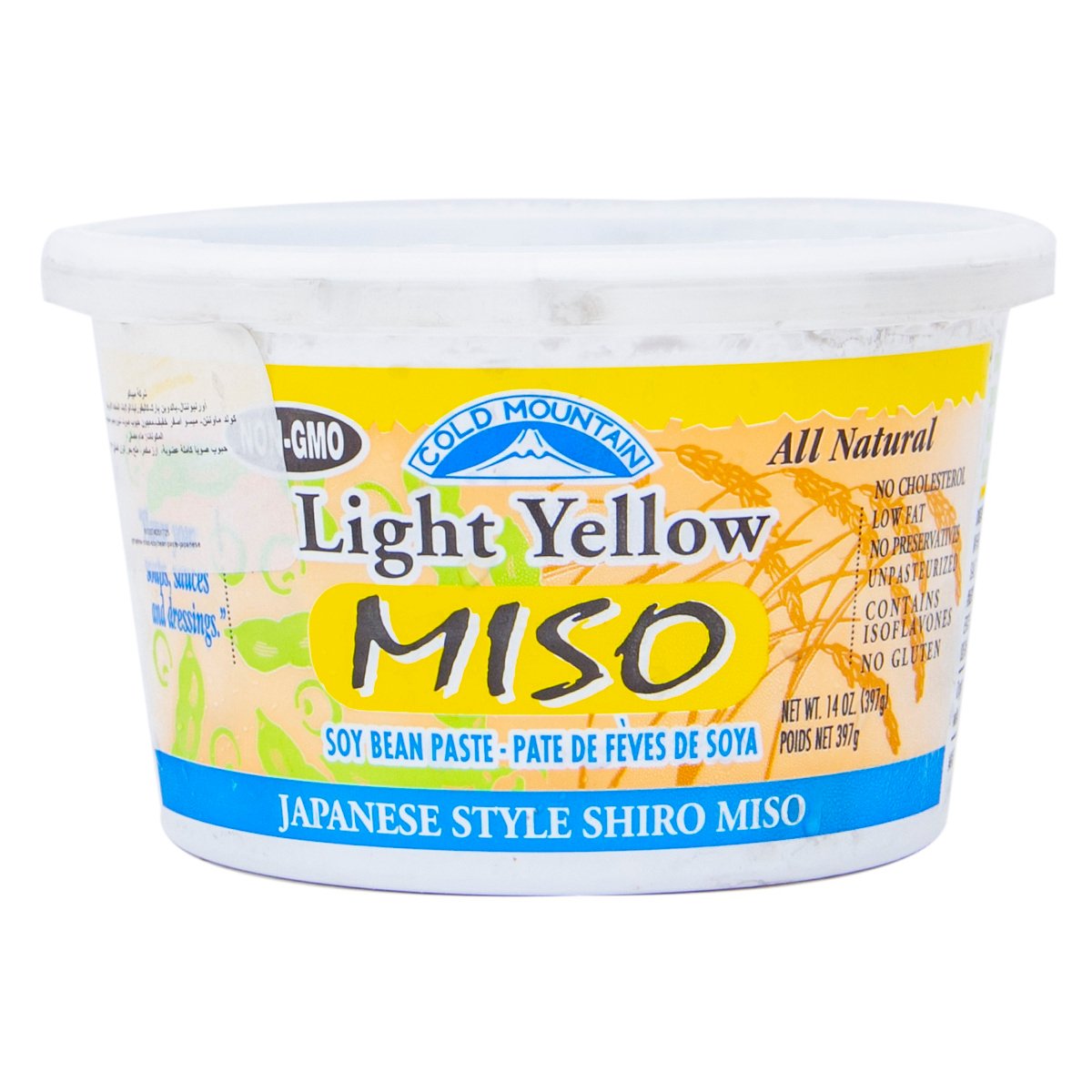 Cold Mountain Miso Light Yellow 397 g