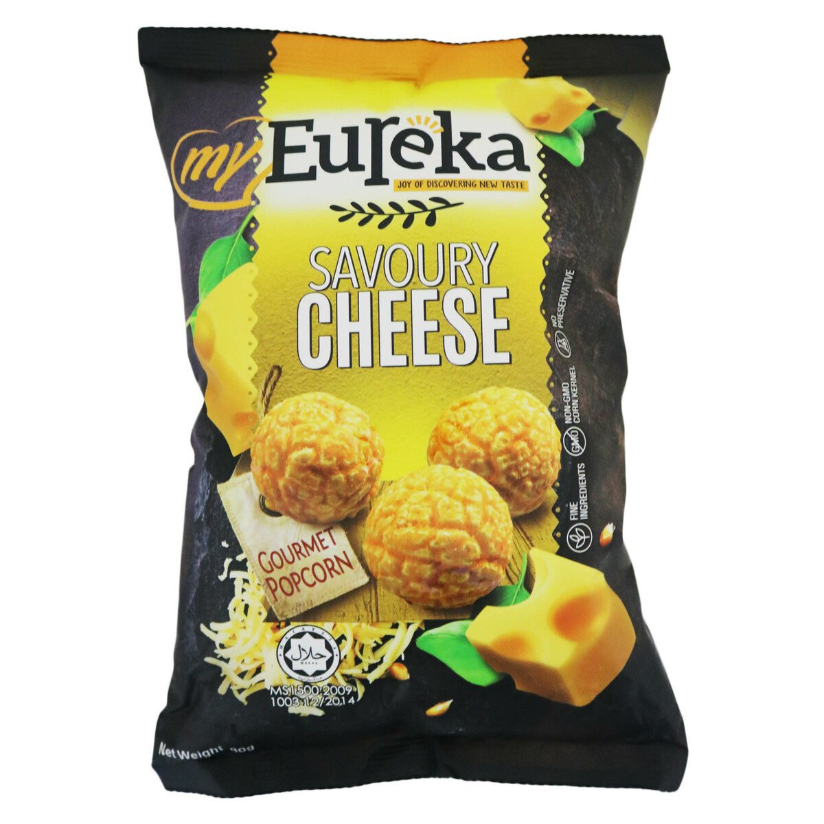 Eureka Popcorn Savoury Cheese 80g