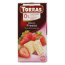 Torras White Chocolate & Strawberry Sugar Free 75 g