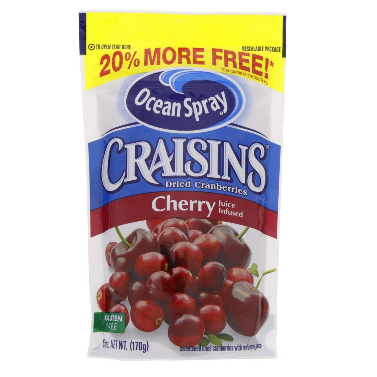Ocean Spray Craisins Cherry Dried Cranberries 170 g